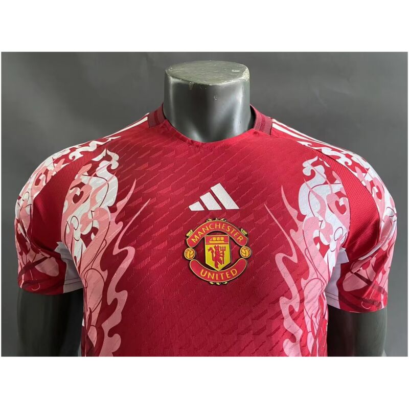 Mens Manchester United Special Red Authentic Jersey 2024/25 – Match