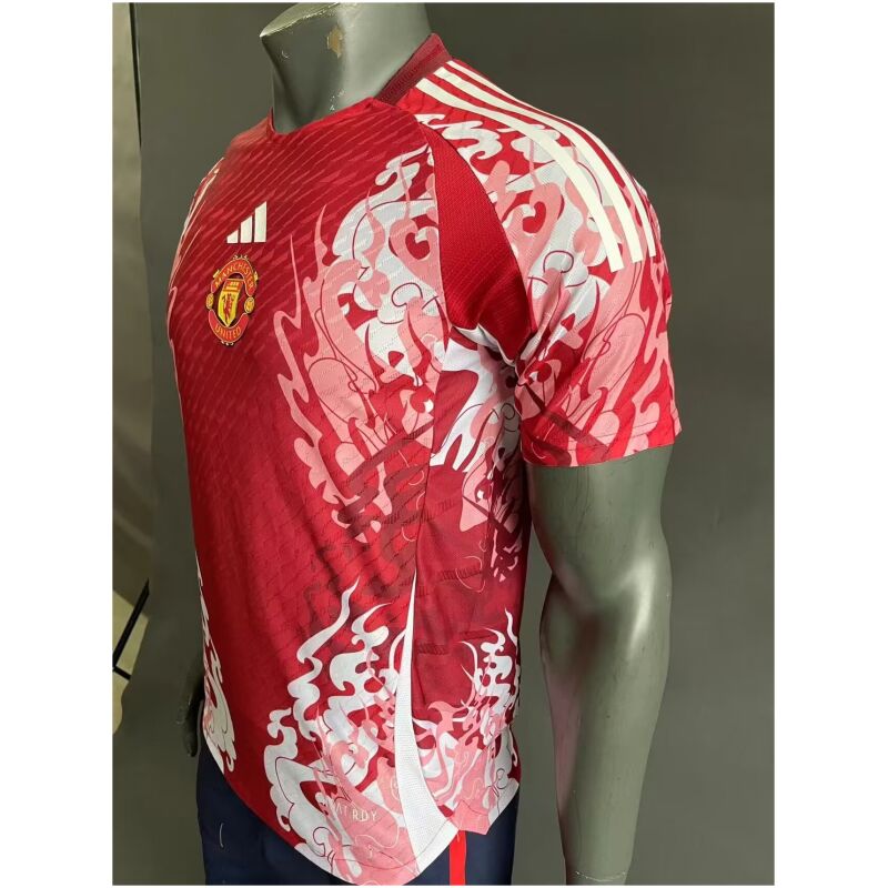 Mens Manchester United Special Red Authentic Jersey 2024/25 – Match