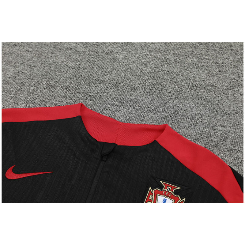 Mens Portugal Training Suit Black 2024