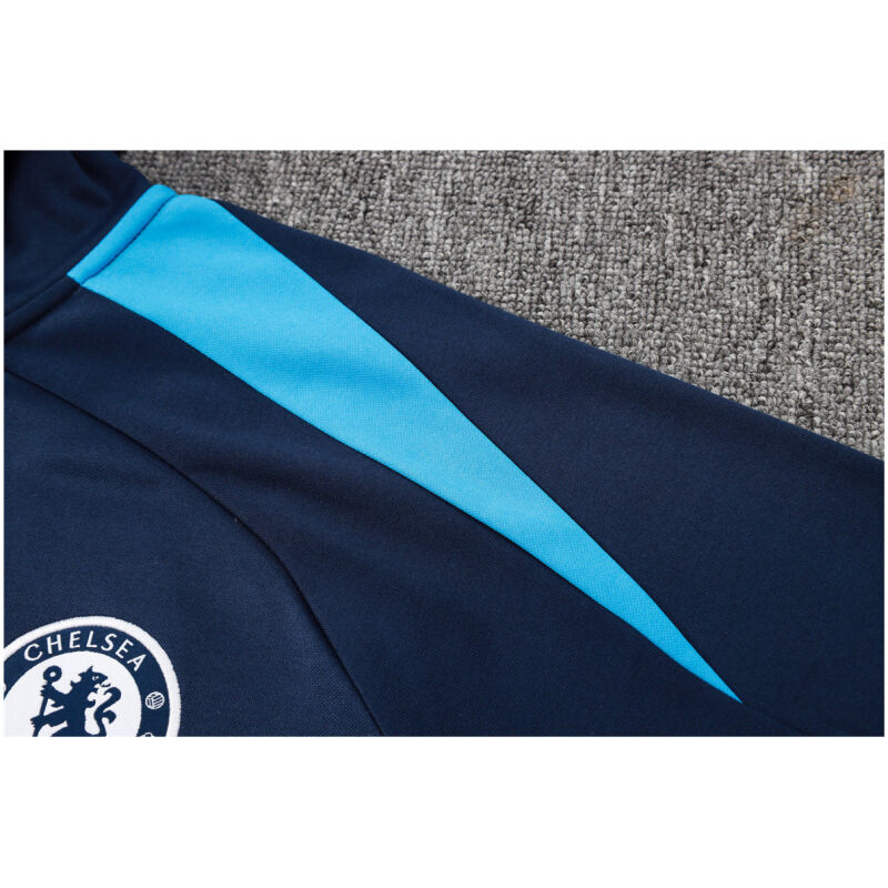 Mens Chelsea Hoodie Sweatshirt + Pants Training Suit Royal 2024/25