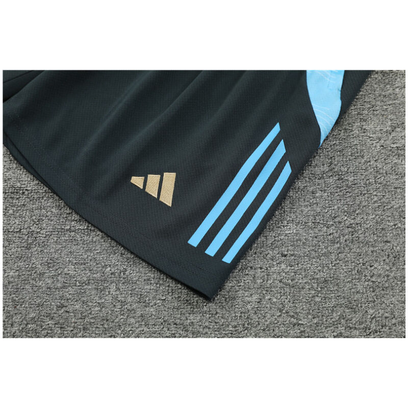 Mens Argentina Short Training Suit Dark Grey 2024