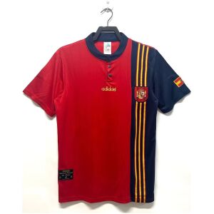 Mens Spain Retro Home Jersey 1996