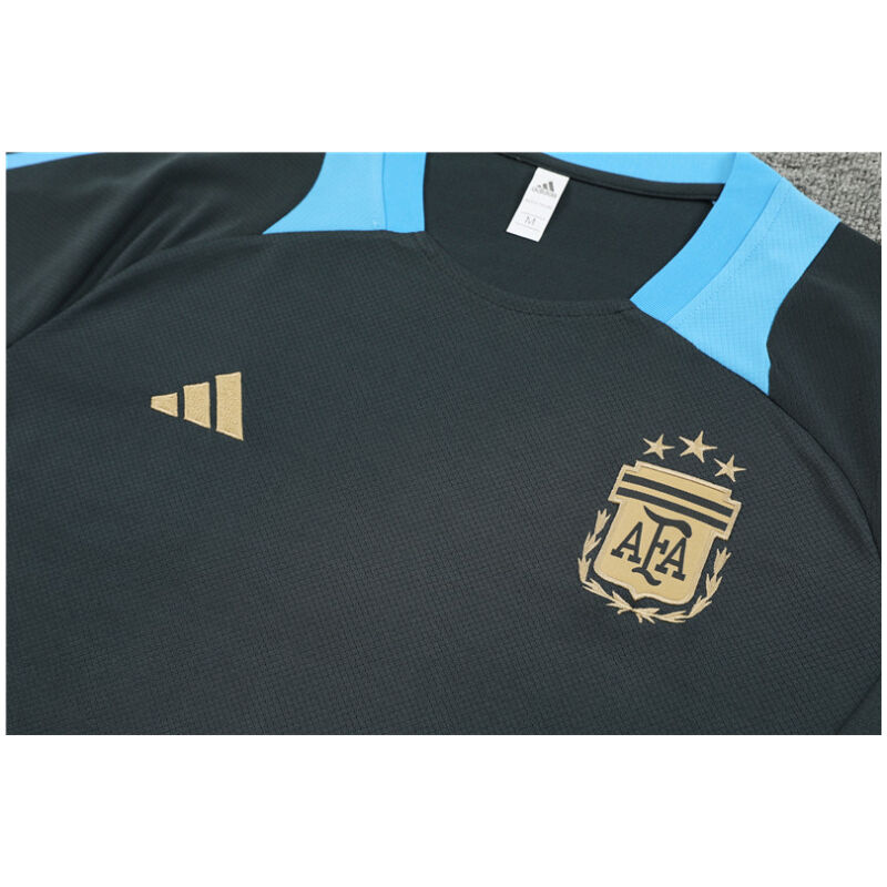 Mens Argentina Short Training Suit Dark Grey 2024