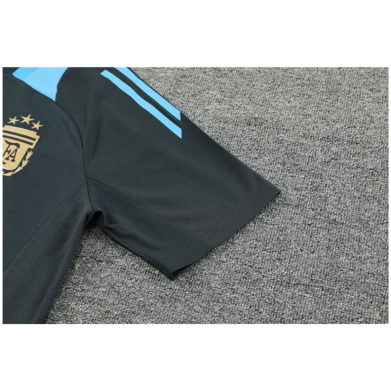 Mens Argentina Short Training Suit Dark Grey 2024