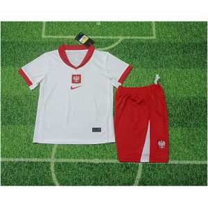 Kids Poland Home Jersey 2024