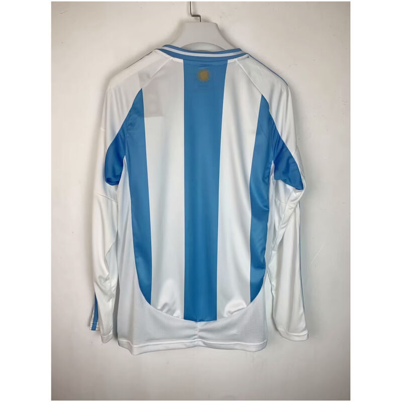 Mens Argentina Home Jersey Long Sleeve 2024