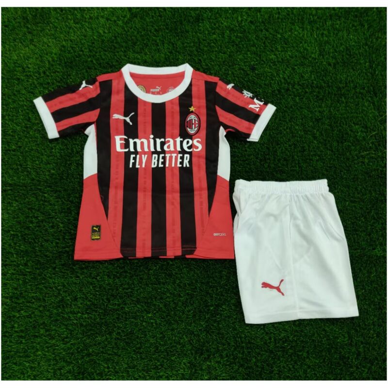 Kids AC Milan Home Jersey 2024/25