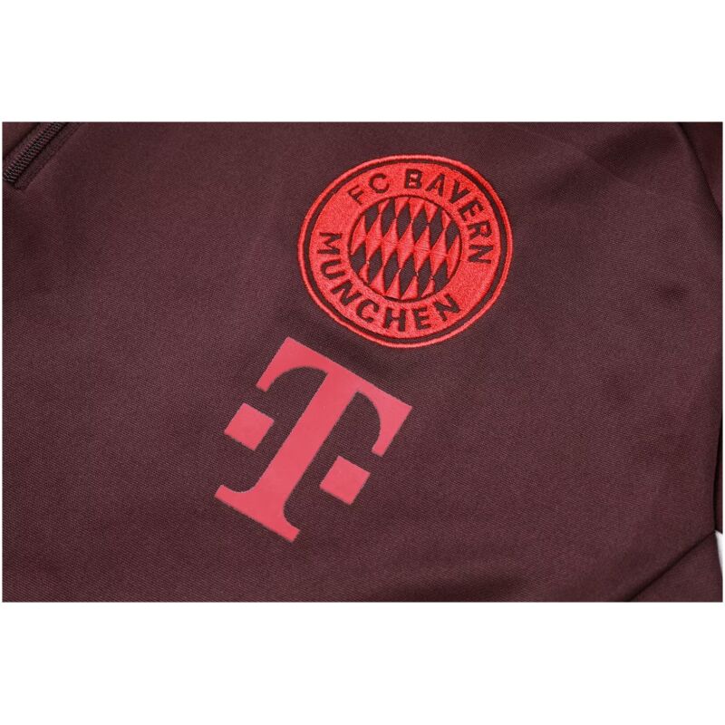 Mens Bayern Munich Training Suit Burgundy 2024/25