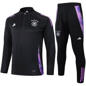 Mens Germany Training Suit Black 2024