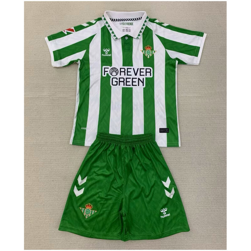 Kids Real Betis Home Jersey 2024/25