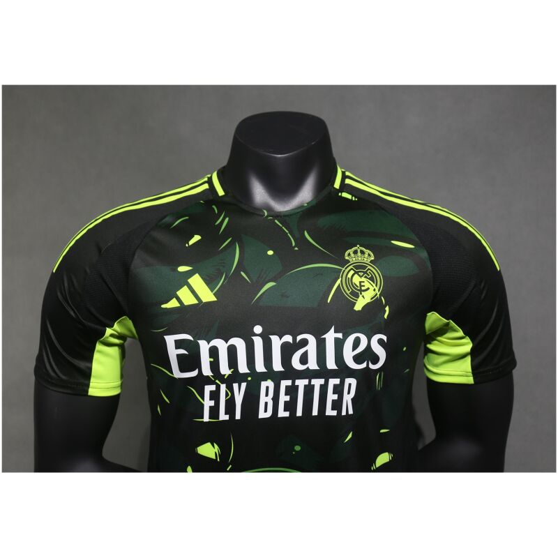 Mens Real Madrid Special Edition Black Authentic Jersey 2024/25 – Match