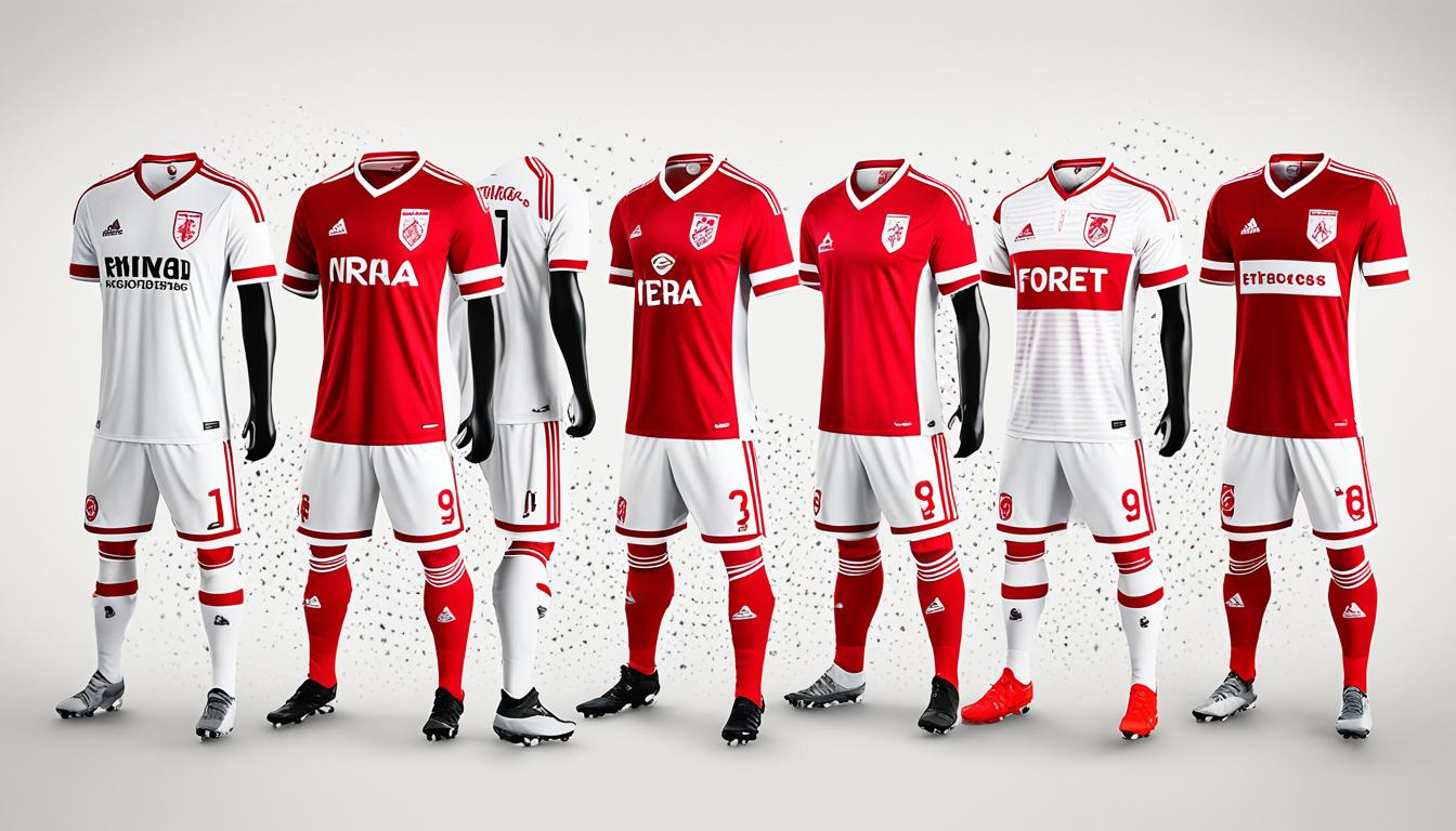 mens Nottingham Forest home jersey 2023/24