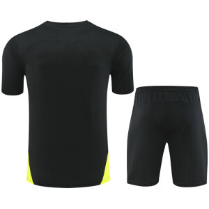 Mens Borussia Dortmund Short Training Suit Black 2024/25