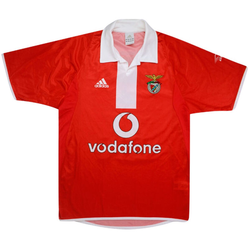 Mens Benfica Retro Home Jersey 2004/05