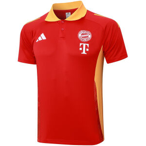 Polo Bayern Monaco Uomo Rosso 2024/25