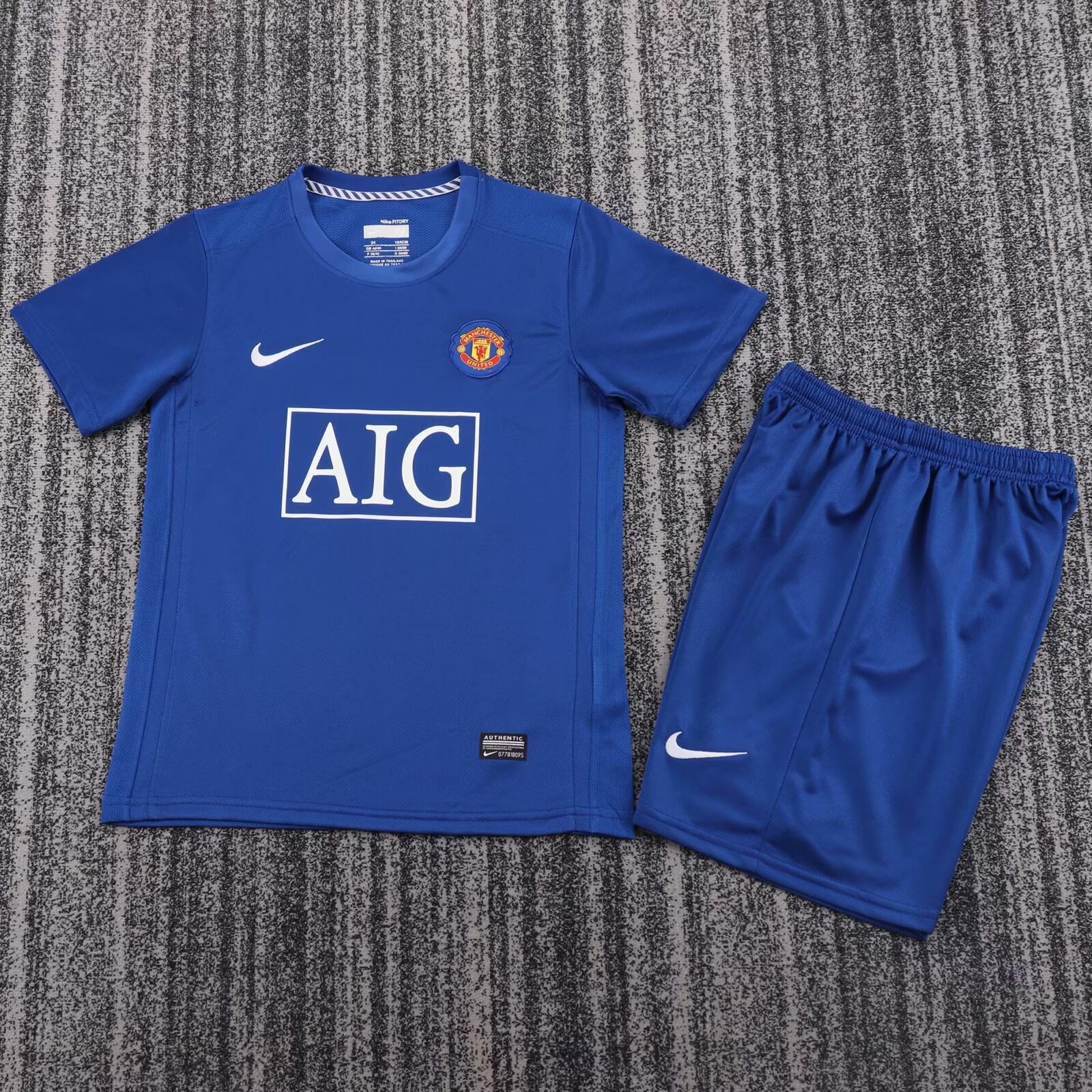 Kids Retro Manchester United Third Jersey 2008/09