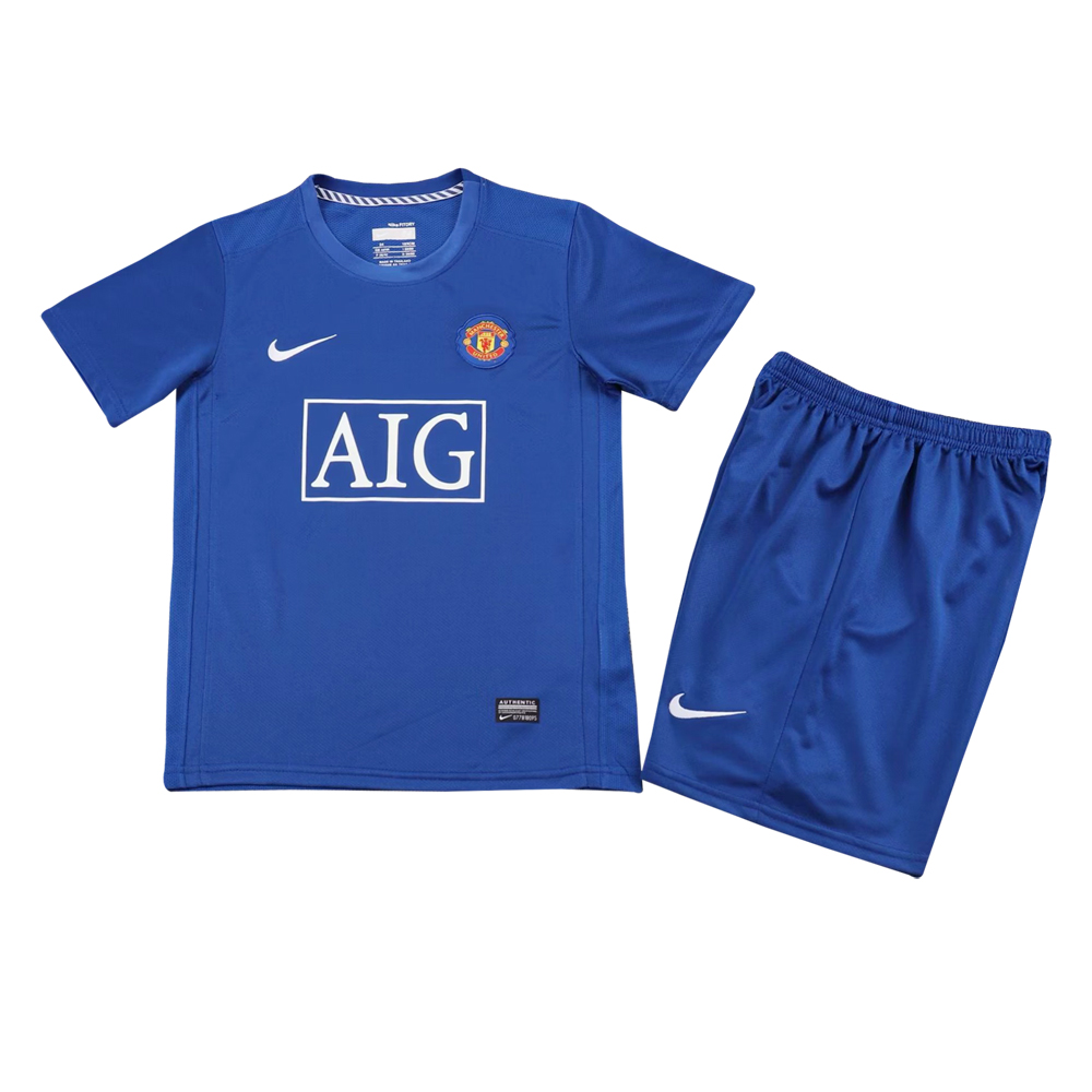 Kids Retro Manchester United Third Jersey 2008/09