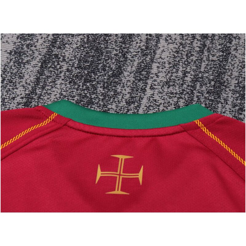 Kids Retro Portugal Home Jersey 2006