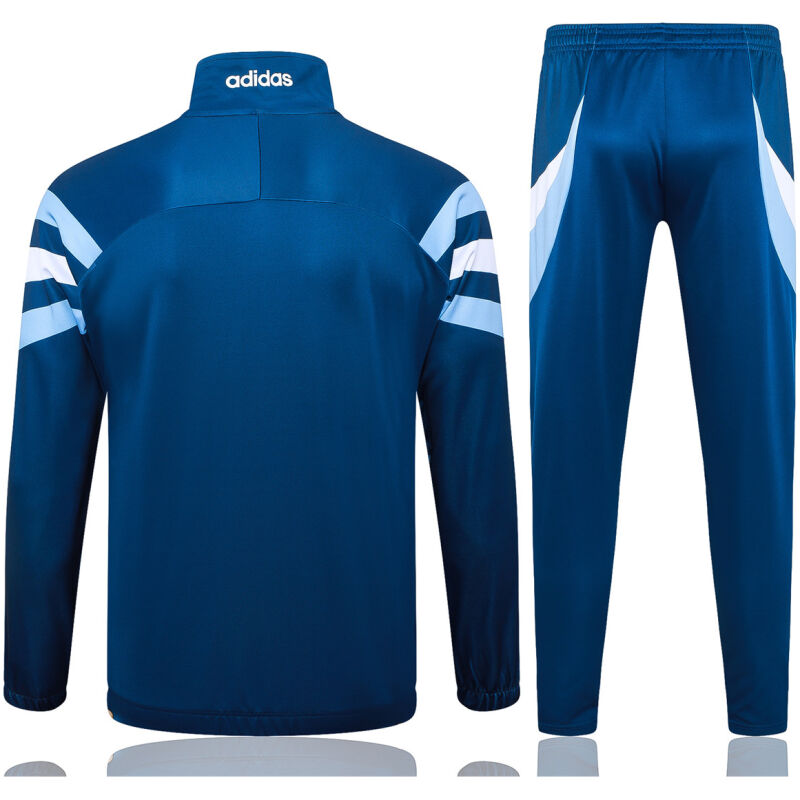 Mens Argentina Jacket + Pants Training Suit Blue 2024