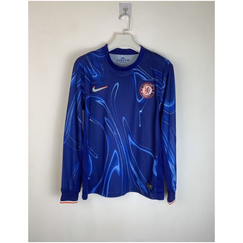 Mens Chelsea Home Jersey Long Sleeve 2024/25