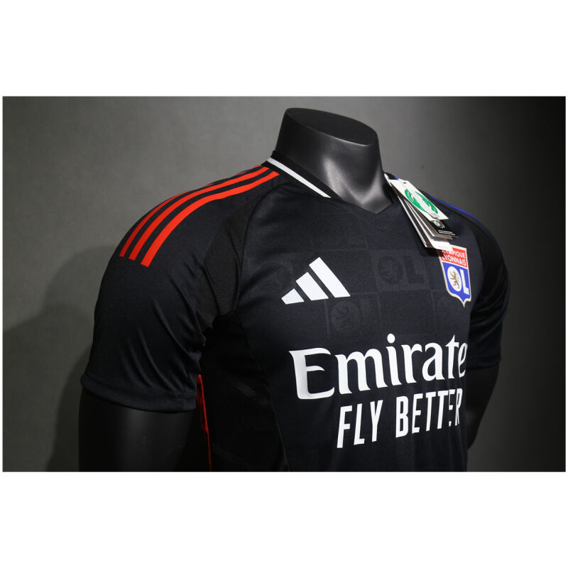 Mens Olympique Lyonnais Away Authentic Jersey 2024/25 – Match