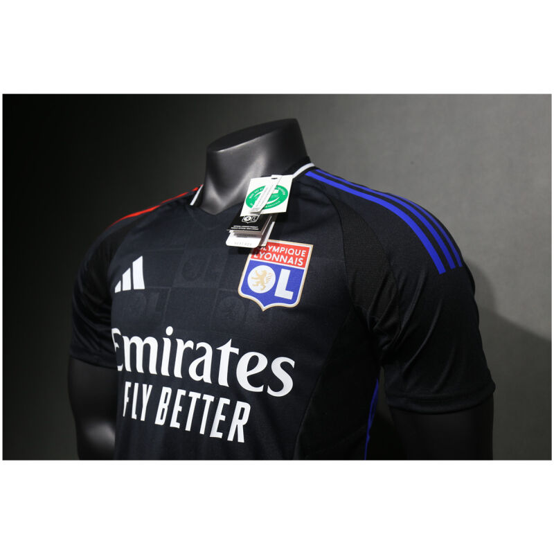 Mens Olympique Lyonnais Away Authentic Jersey 2024/25 – Match