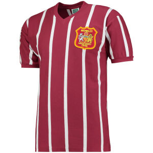 Mens Manchester City Retro FA Cup Final Jersey 1956