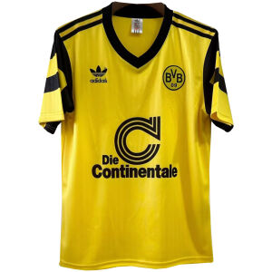 Mens Borussia Dortmund Retro Home Jersey 1990