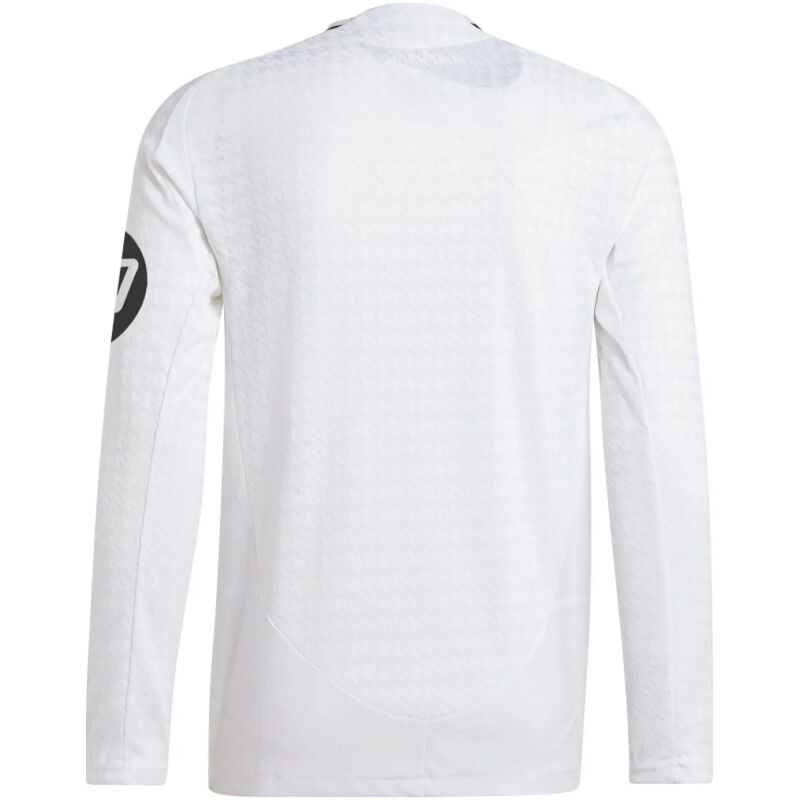 Mens Real Madrid Home Authentic Jersey Long Sleeve 2024/25 – Match