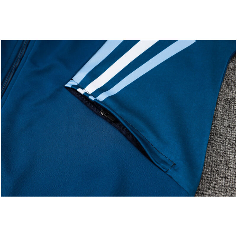 Mens Argentina Jacket + Pants Training Suit Blue 2024