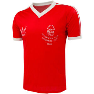 Mens Nottingham Forest Retro Home Jersey 1977/80