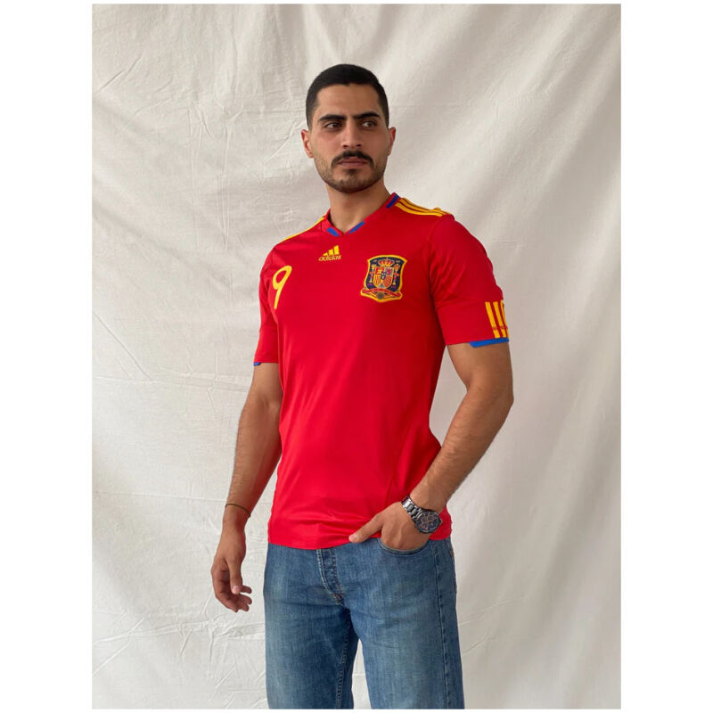 Mens Spain Retro Home Jersey 2010