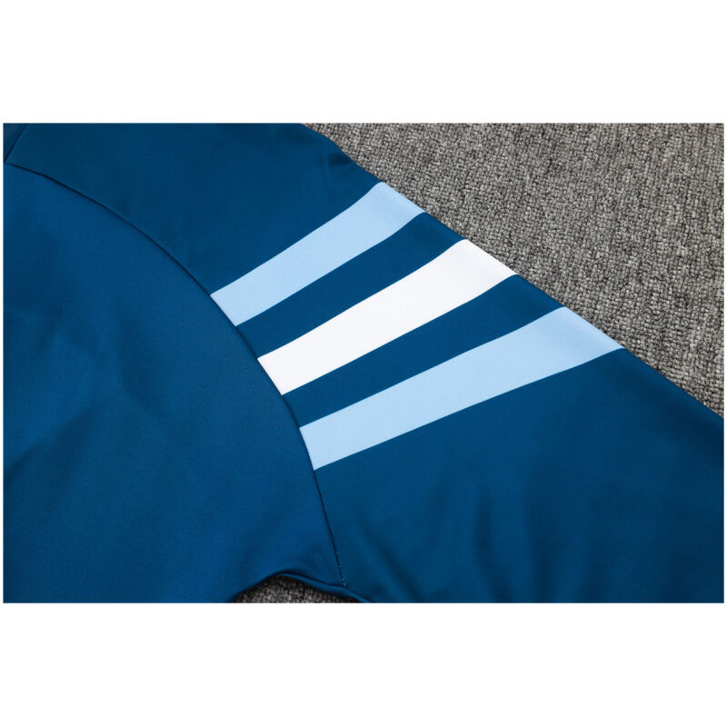 Mens Argentina Jacket + Pants Training Suit Blue 2024