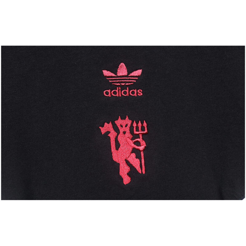 Mens Adidas Originals Manchester United adidas Originals Lifestyler T-Shirt – Black 2024/25 – Match