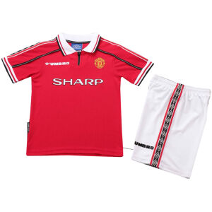 Kids Retro Manchester United Third Jersey 1998/99