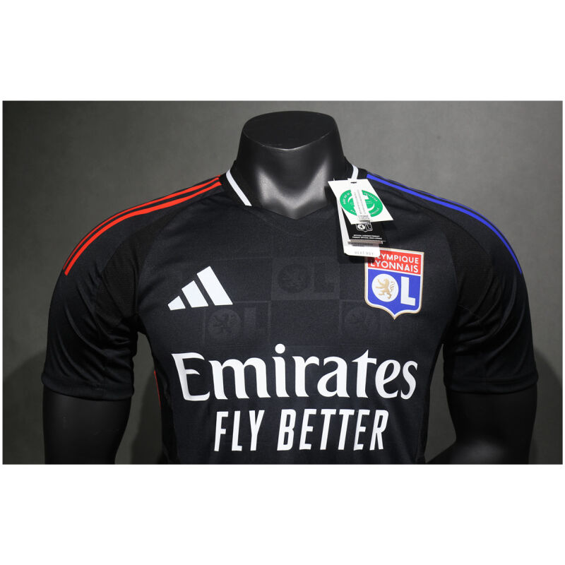 Mens Olympique Lyonnais Away Authentic Jersey 2024/25 – Match