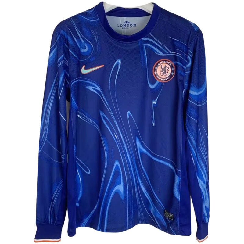 Mens Chelsea Home Jersey Long Sleeve 2024/25