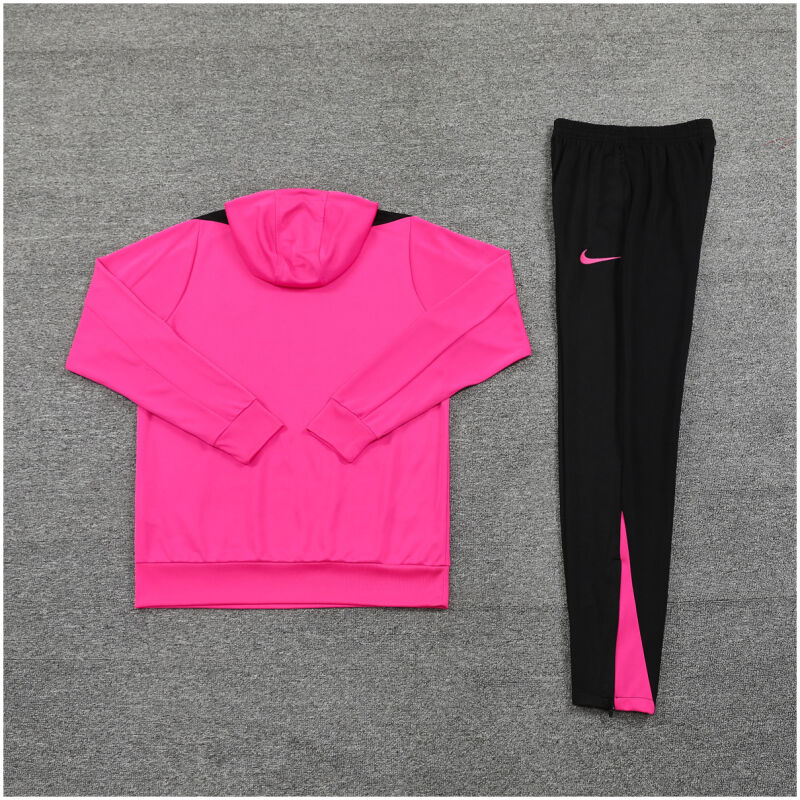 Mens Chelsea Hoodie Sweatshirt + Pants Training Suit Pink 2024/25