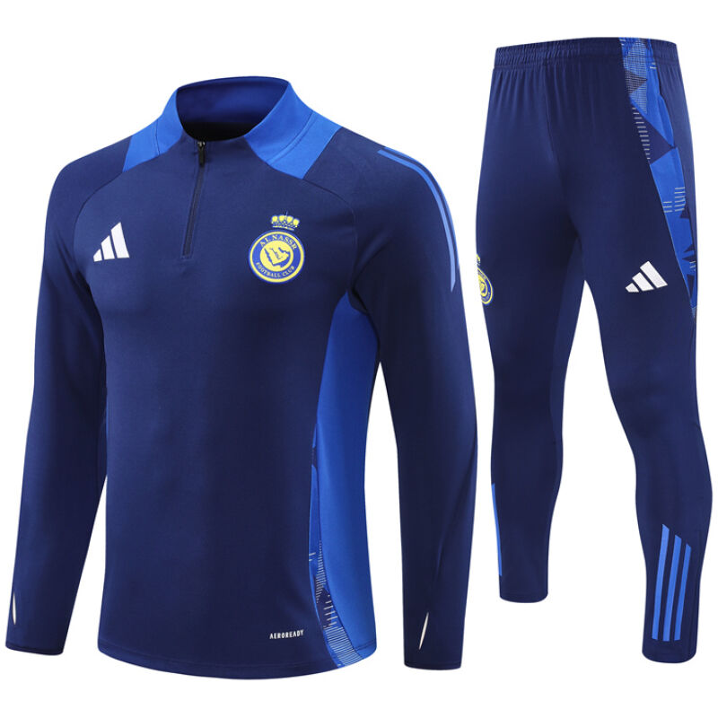 Mens Riyadh Al-Nassr Training Suit Blue 2024/25