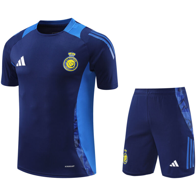 Mens Riyadh Al-Nassr Short Training Suit Blue 2024/25