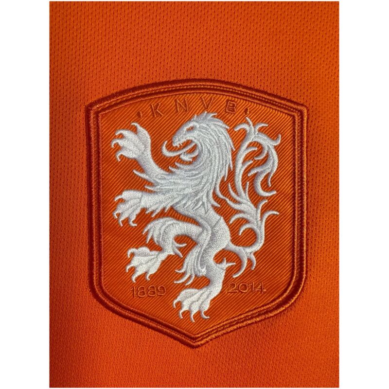 Mens Netherlands Retro Home Jersey 2014