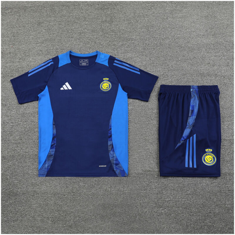 Mens Riyadh Al-Nassr Short Training Suit Blue 2024/25