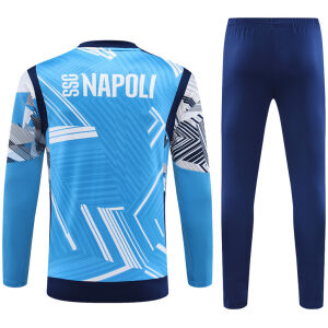 Mens Napoli Training Suit Blue 2024/25