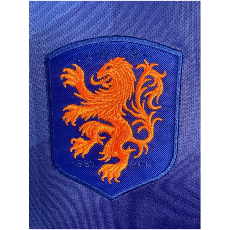 Mens Netherlands Retro Away Jersey 2014