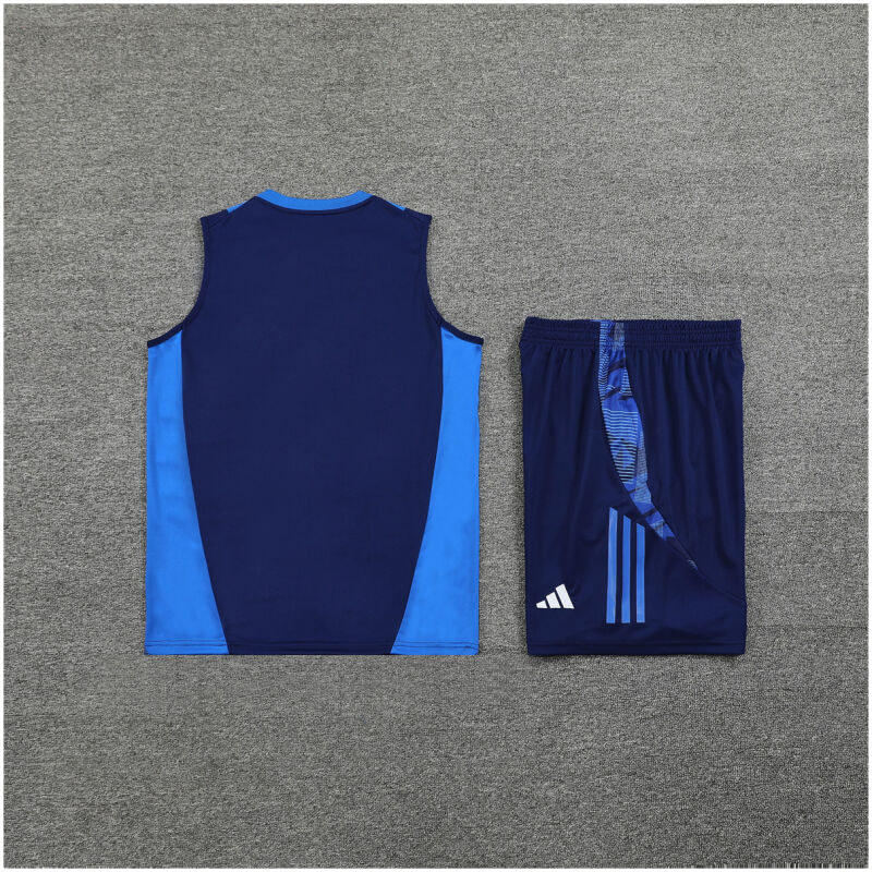 Mens Riyadh Al-Nassr Singlet Training Suit Blue 2024/25