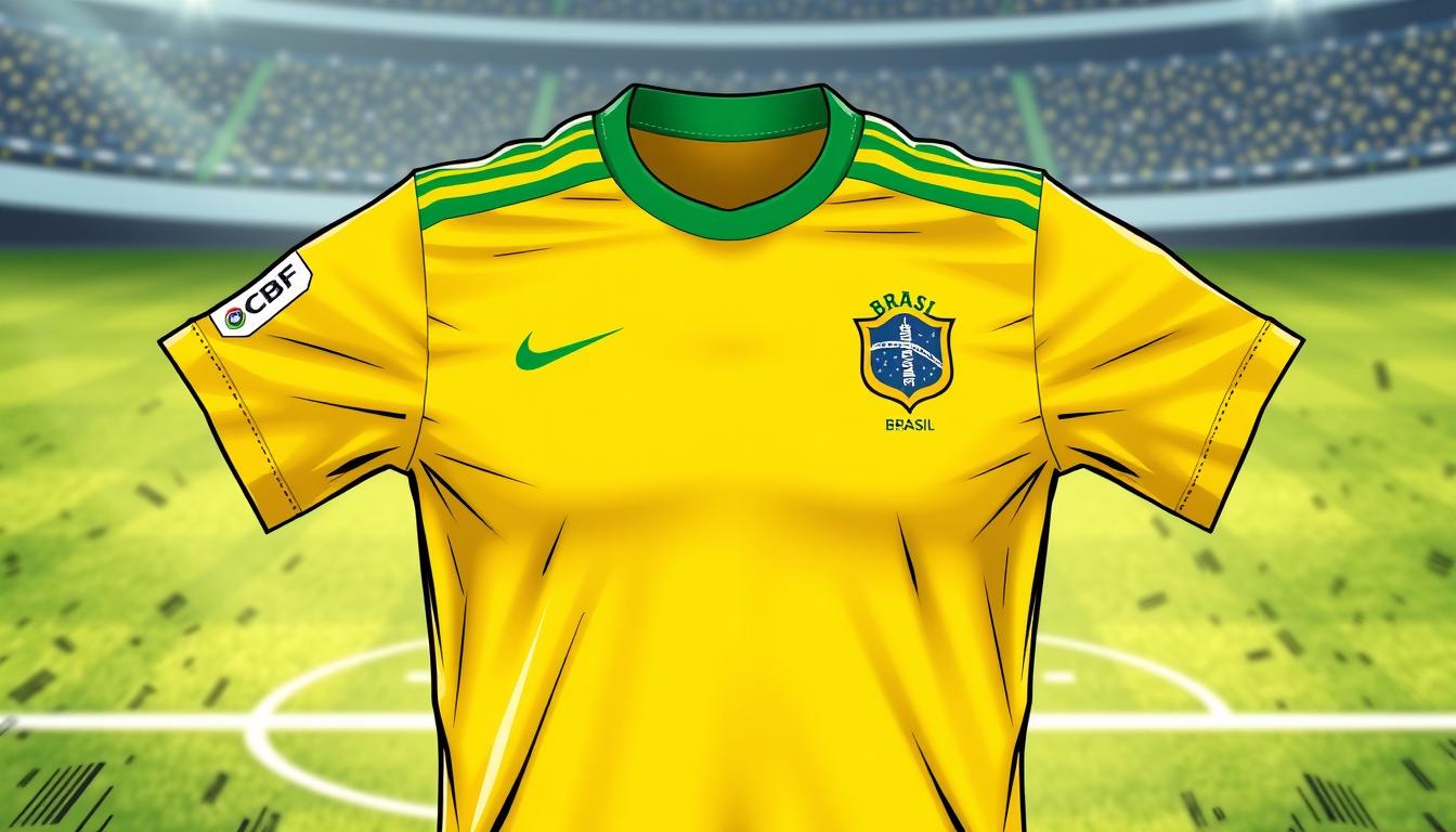 brazil national soccer team jersey