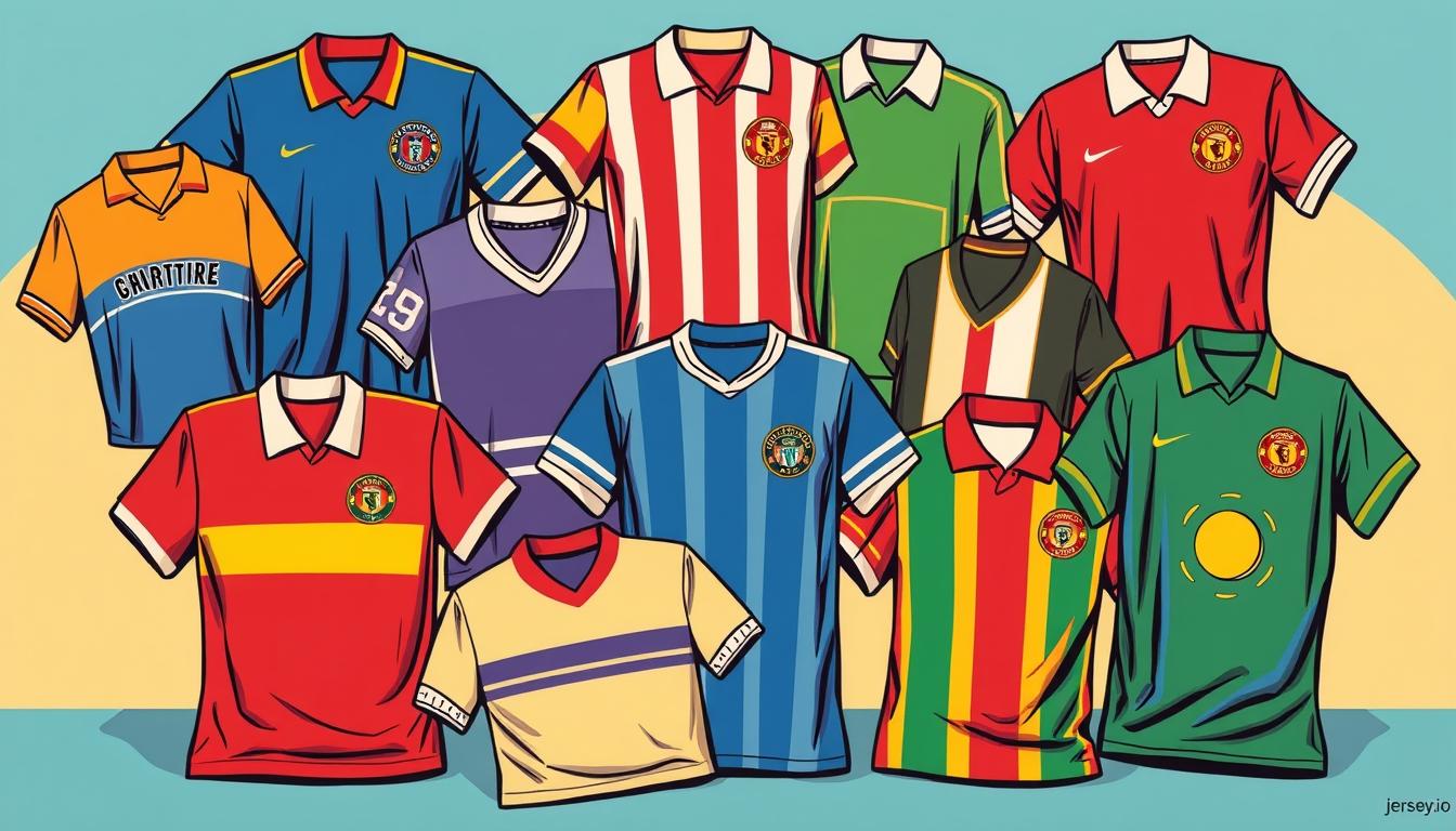 camisetas retro futbol