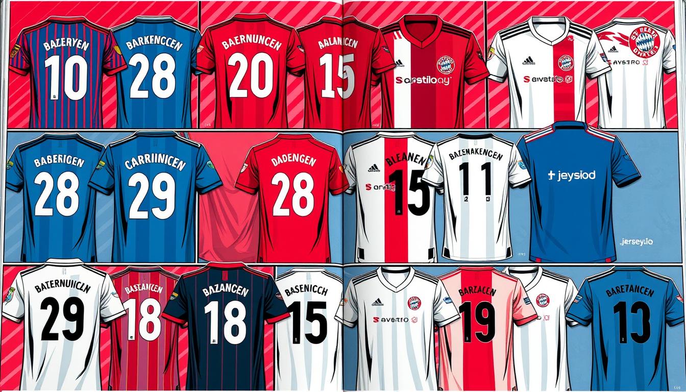 personalized bayern munich jersey designs