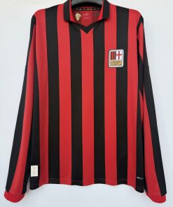 Mens AC Milan 125th Years Red Jersey Long Sleeve 2024/25