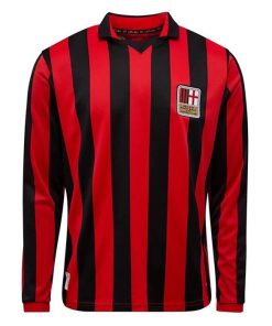 Mens AC Milan 125th Years Red Jersey Long Sleeve 2024/25